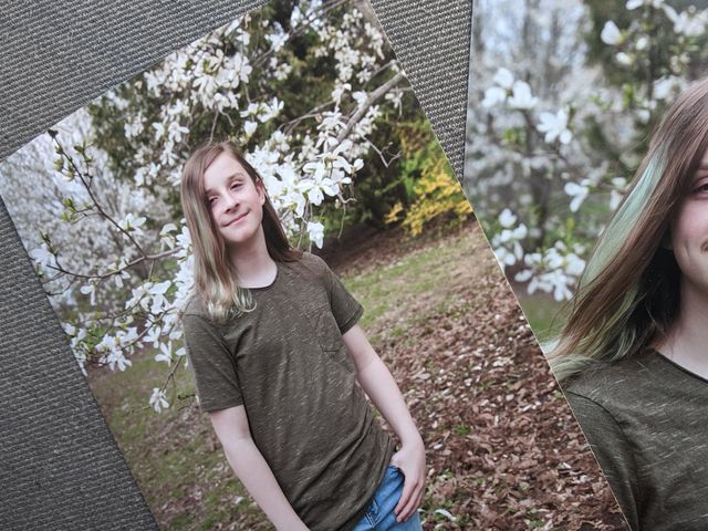 An example of photographic prints